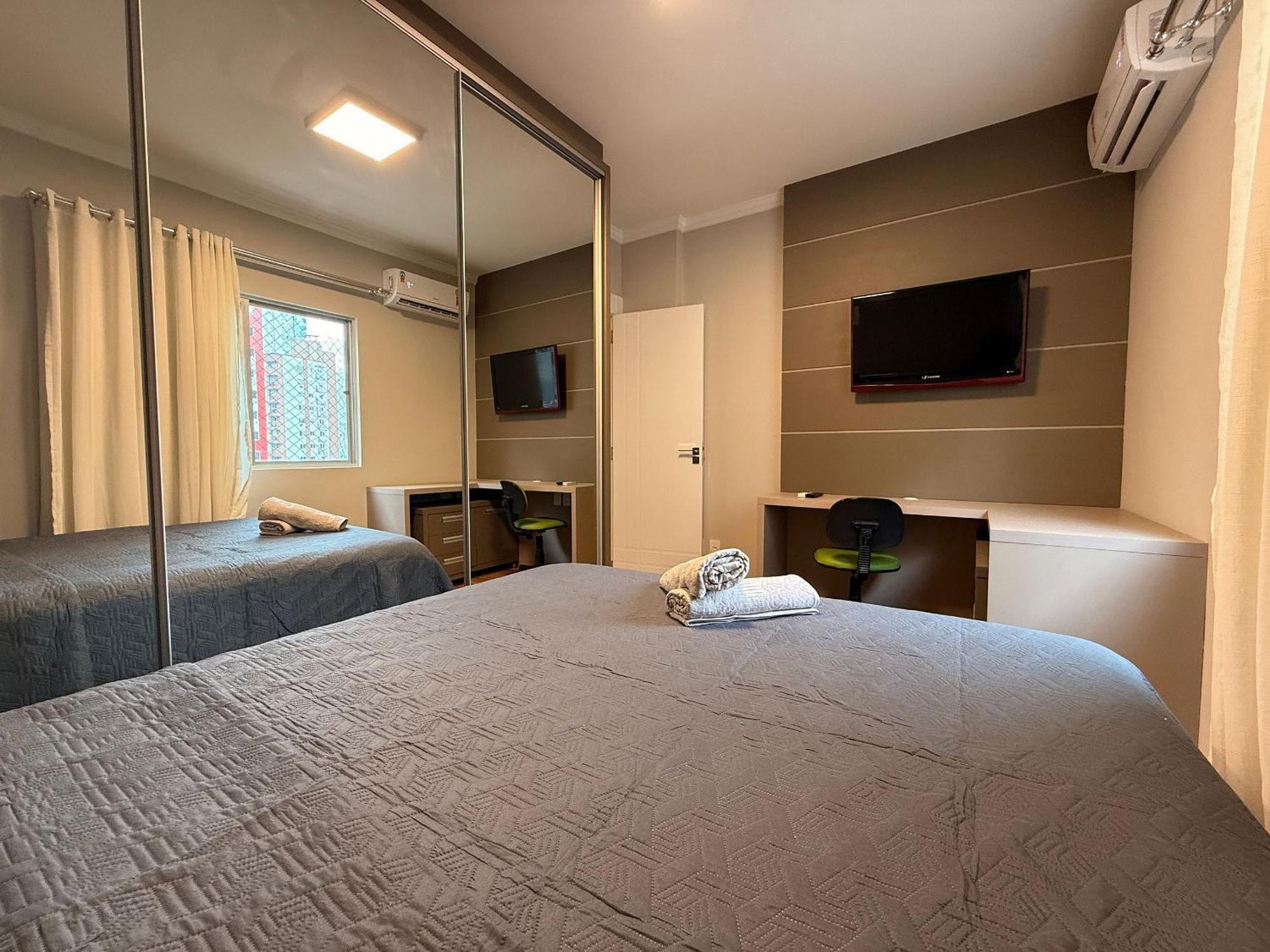 Pd01- 3 Suites| Centro| Churrasq.| Telas Protecao Balneário Camboriú Εξωτερικό φωτογραφία